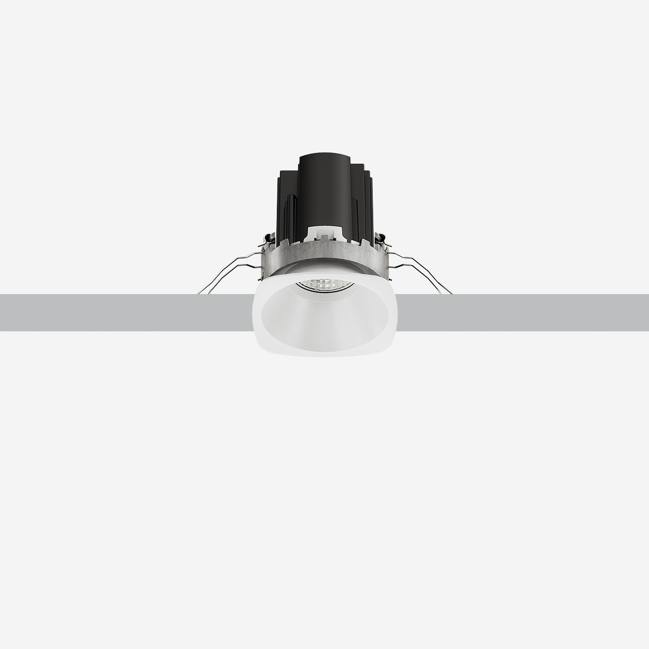 Laser Evo recessed ø 75 mm Squircle
