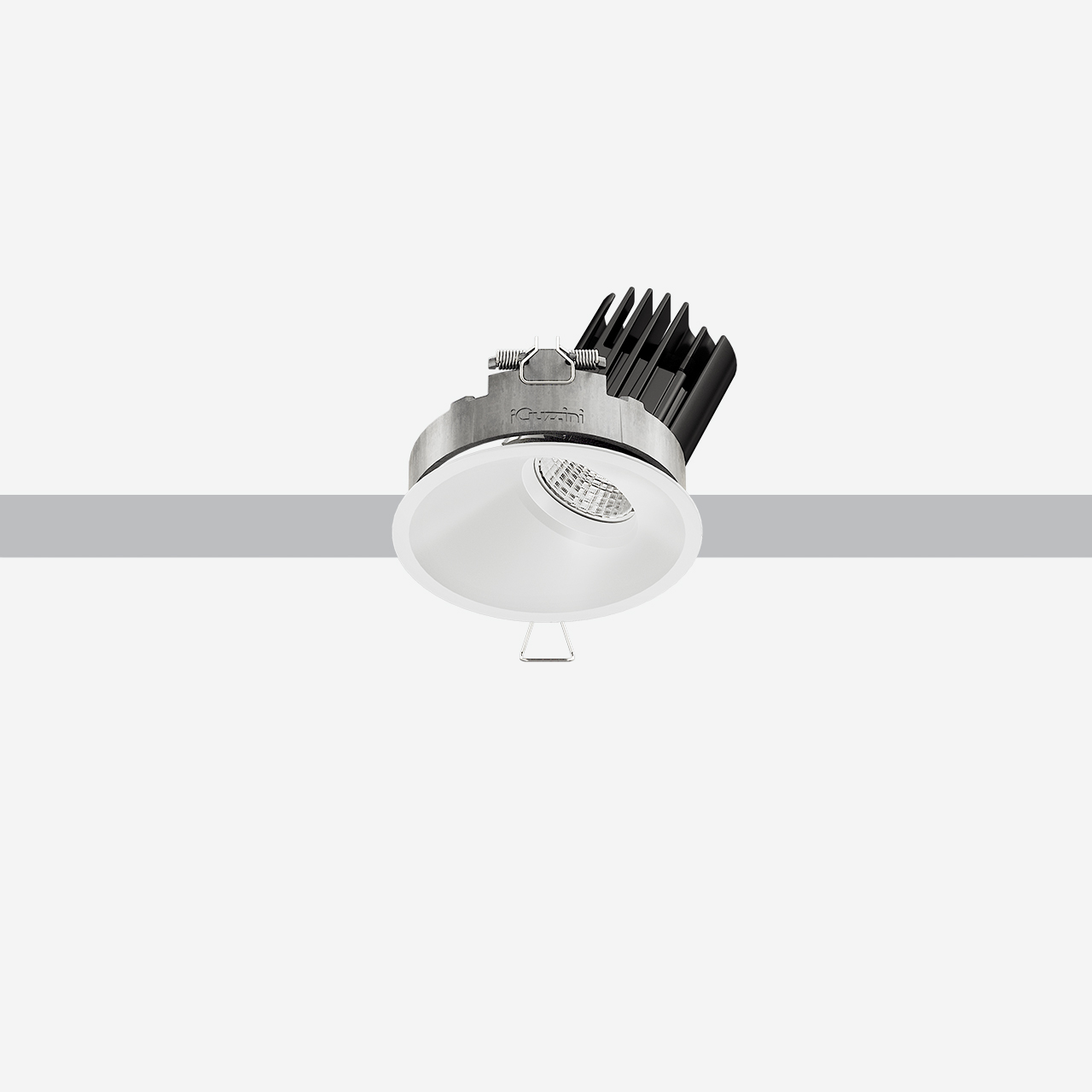 Laser Evo recessed ø 96 mm Tilted