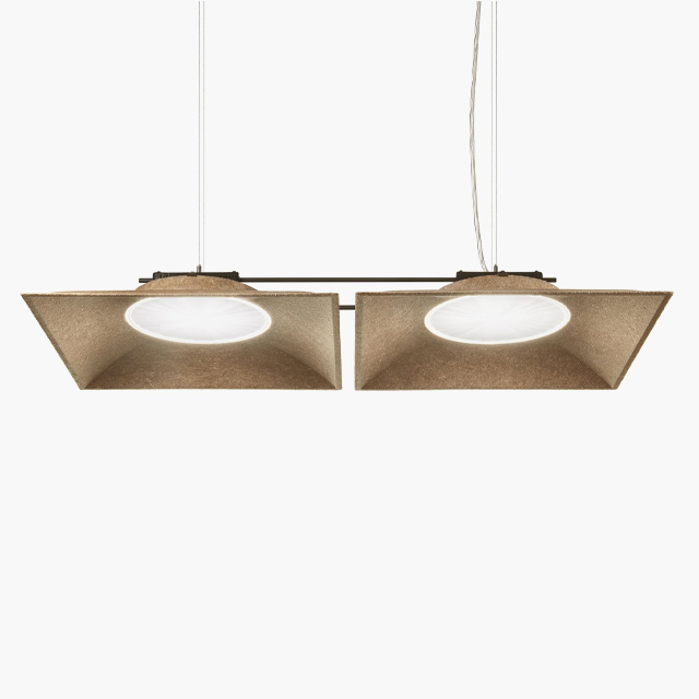Light Shed 60 Linen pendant